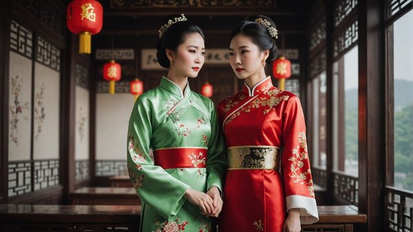 Découvrez l'élégance moderne de la robe chinoise